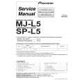 Cover page of PIONEER MJL5 I Service Manual