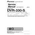 Cover page of PIONEER DVR-330-S/RAXV Service Manual